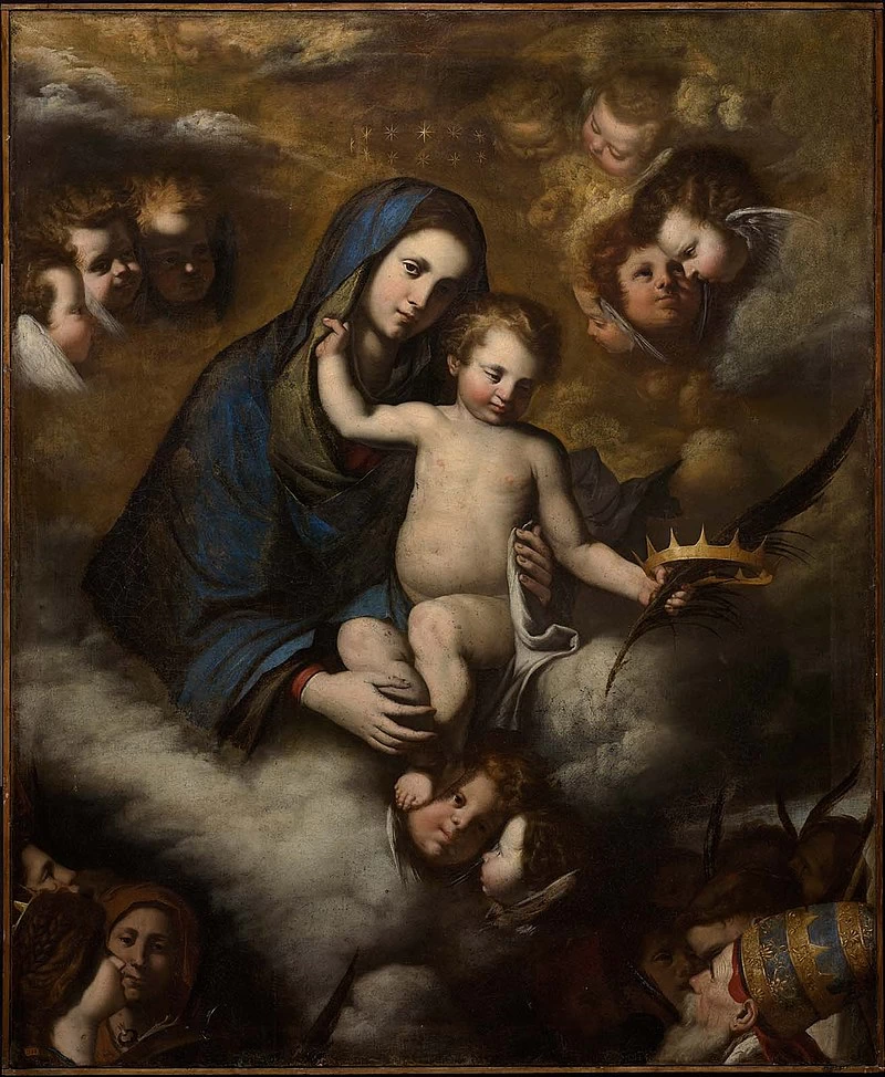 La Vergine e il Bambino in gloria - Museum of Fine Arts